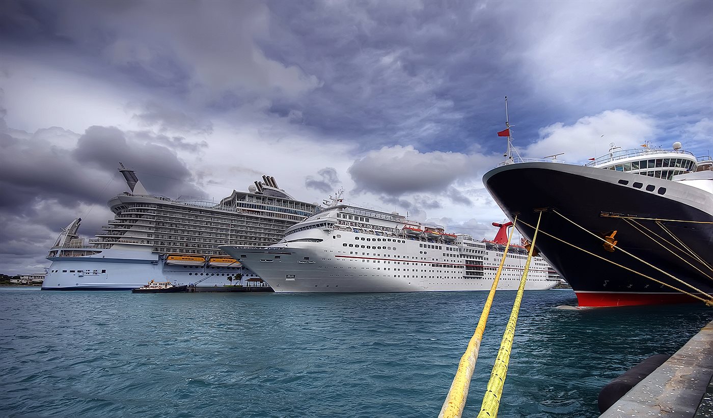 Family and group cruises at sea